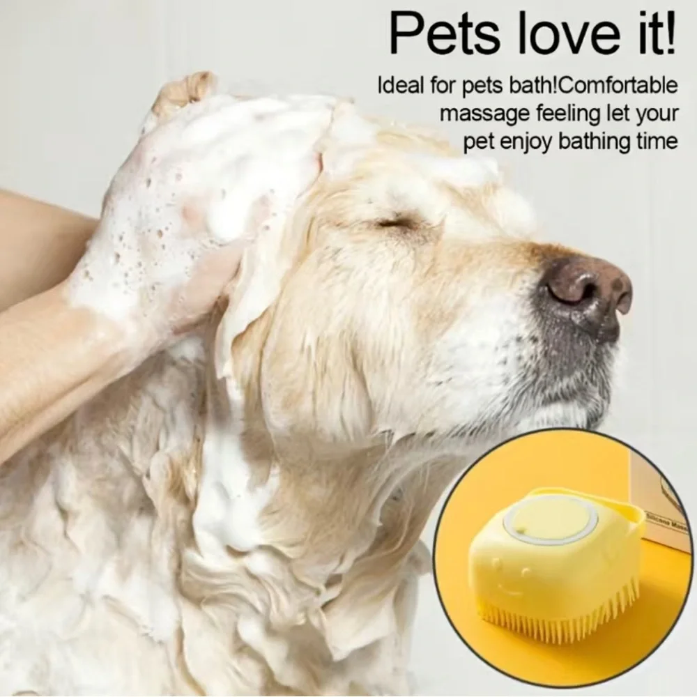 NIB silicone massage bath brush